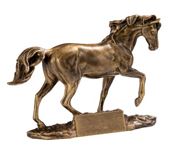 Resinfigur Pferd  - H 110 mm x B 160 mm