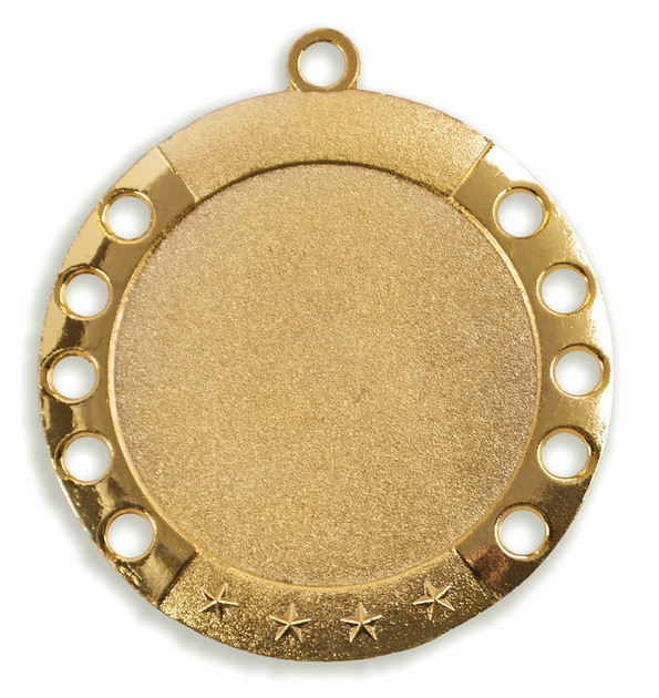 Zamak-Medaille Ø 70mm - gold