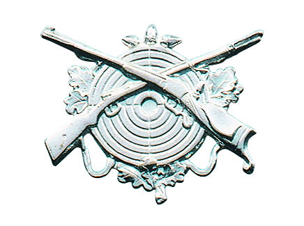 Abzeichen vergoldet mit langer Nadel Abzeichen vergoldet mit langer Nadel