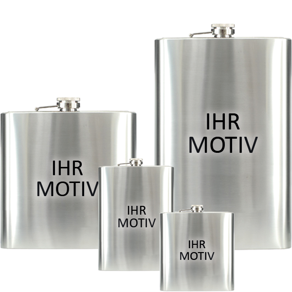 Flachmann 180ml Edelstahl Flachmann 180ml Edelstahl