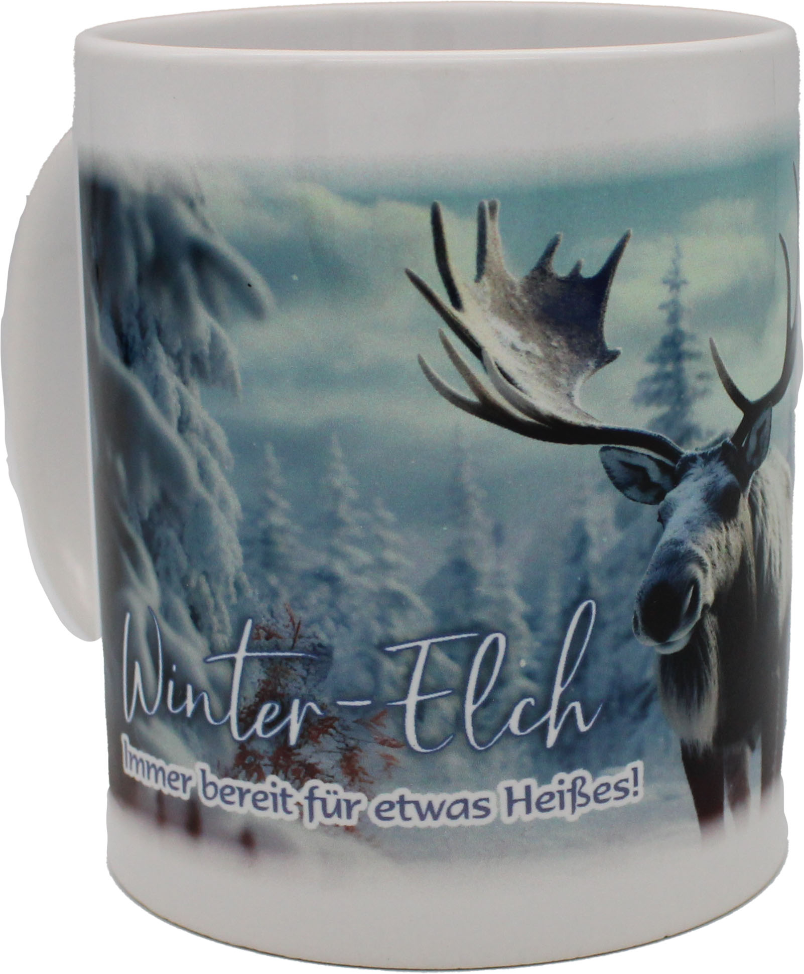 Tasse Winter-Elch