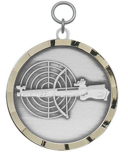 Anhänger Armbrust bronzefarbig mit Öse und Ring Anhänger Armbrust bronzefarbig mit Öse und Ring