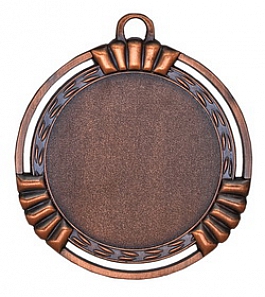 Zamak-Medaille Ø 70mm - bronze