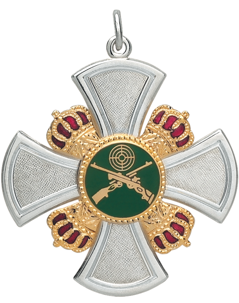 Königsorden versilbert Auflagen vergoldet Königsorden versilbert Auflagen vergoldet