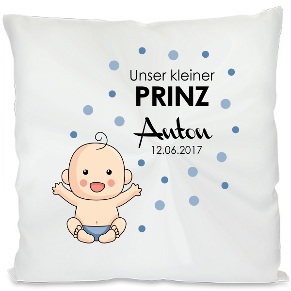 Kissen "Unser kleiner Prinz"