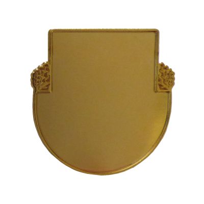 Expressabzeichen Wappen, verziert 27mm gold