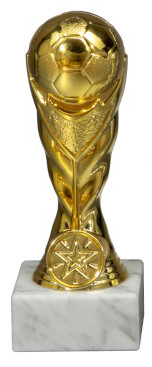 Ständerpokal Fußball gold - Höhe 170 mm
