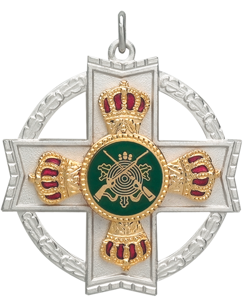 Königsorden versilbert Auflagen vergoldet Königsorden versilbert Auflagen vergoldet