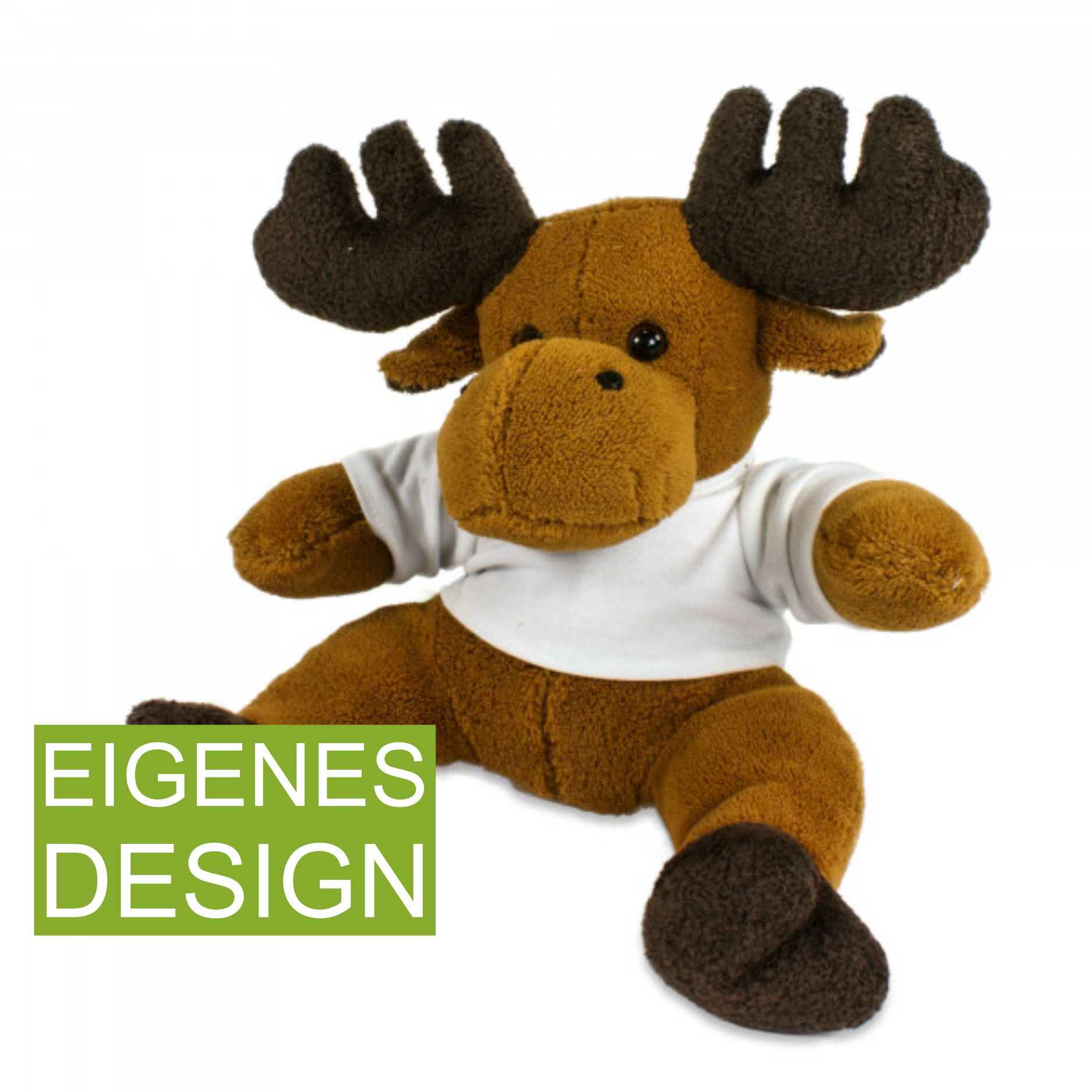 Elch "Emil" incl. Wunschmotiv Elch "Emil" incl. Wunschmotiv