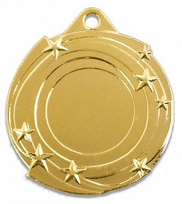 Eisen-Medaille Ø 50 mm - gold
