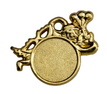 Karneval-Medaille / Breite 50 mm -gold- Karneval-Medaille / Breite 50 mm -gold-