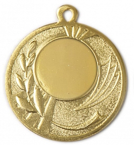 Eisen-Medaille Ø 50 mm - gold