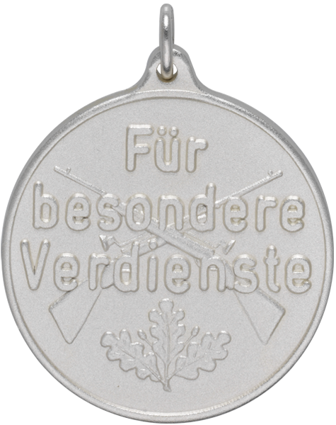 Medaille versilbert