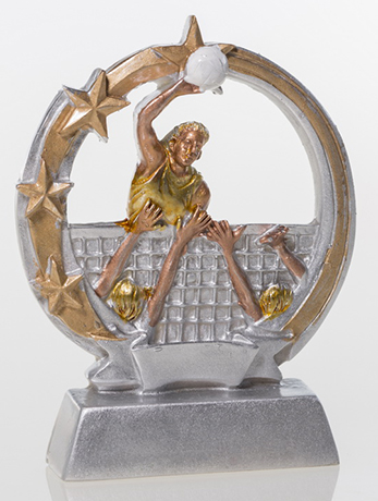 Resinfigur Volleyball - Höhe 125 mm