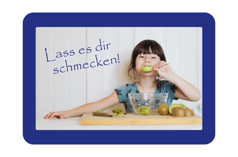 Brotdose "Lass es dir schmecken!"
