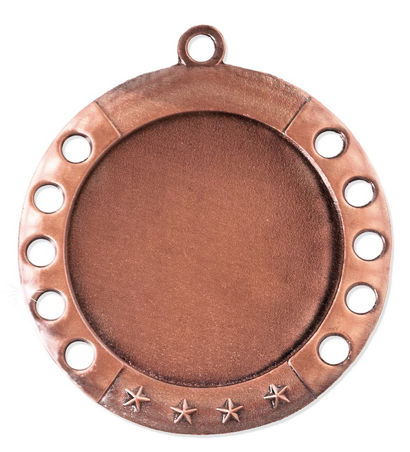 Zamak-Medaille Ø 70mm - bronze