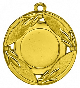 Zamak-Medaille Ø 50 mm - gold Zamak-Medaille Ø 50 mm - gold