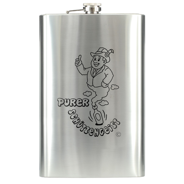 Flachmann "Purer Schützengeist" Größe: M / 180ml