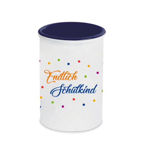 Stiftebecher "Endlich Schulkind"