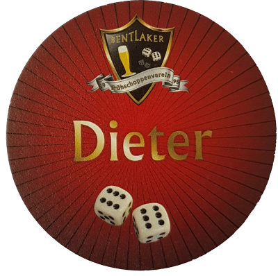 Bierdeckel rund- Individuell bedruckt!