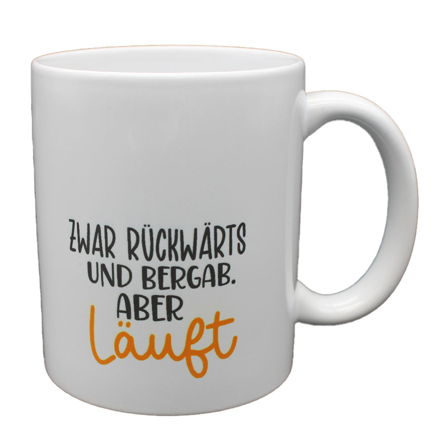 Tasse Läuft bei mir