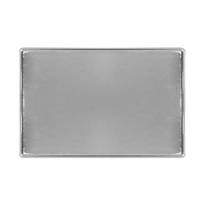 Abzeichen Ortspin Expressabzeichen in rechteckiger Form, silberfarben Rechteckiges Expressabzeichen Ortspin aus Metall in silberfarbener Optik mit glatter Vorderseite und leicht erhöhtem Rand.