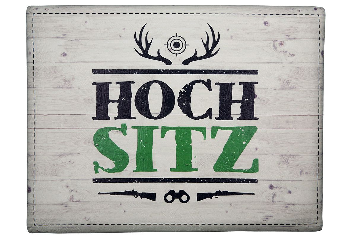 Kunststoffsitzpolster Hochsitz