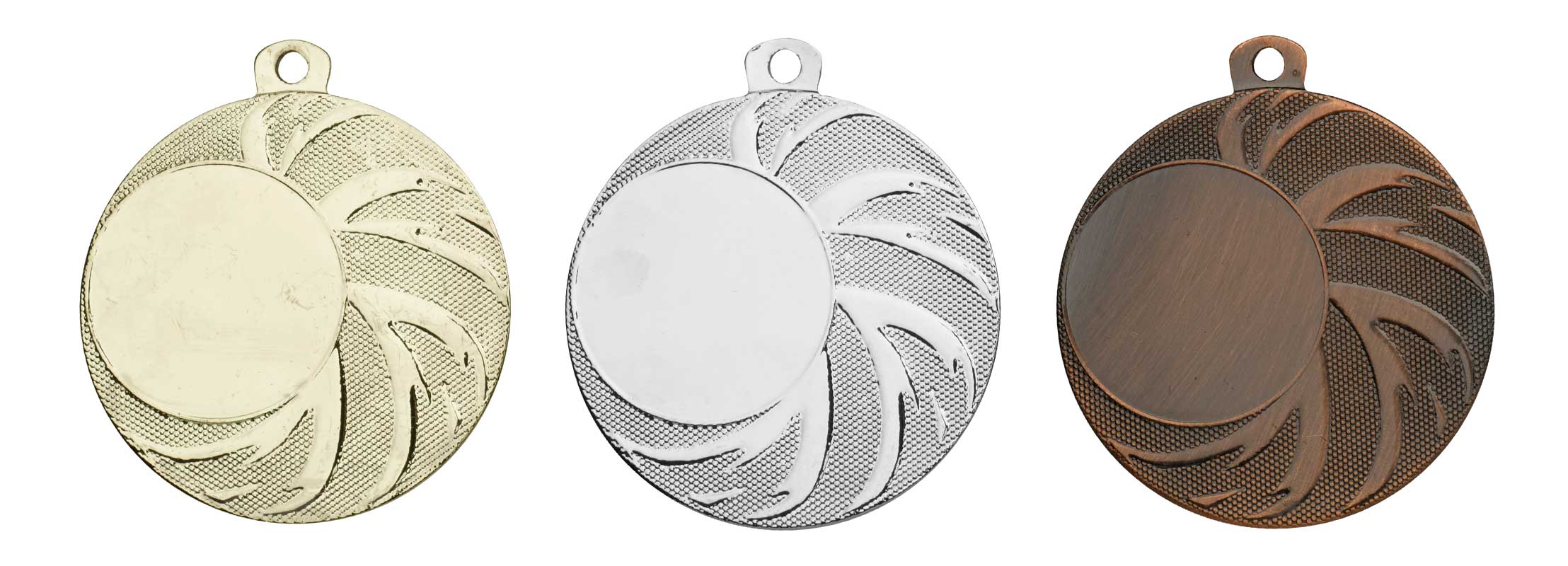 Medaille mit Randverzierung