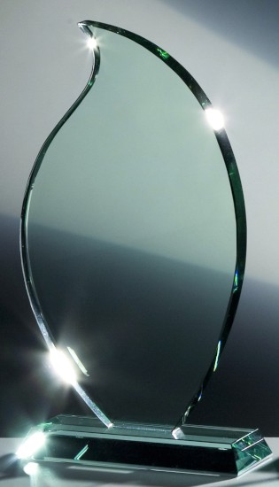 Glasständer Flamme - H 270 mm / B 145 mm Glasständer Flamme - H 270 mm / B 145 mm