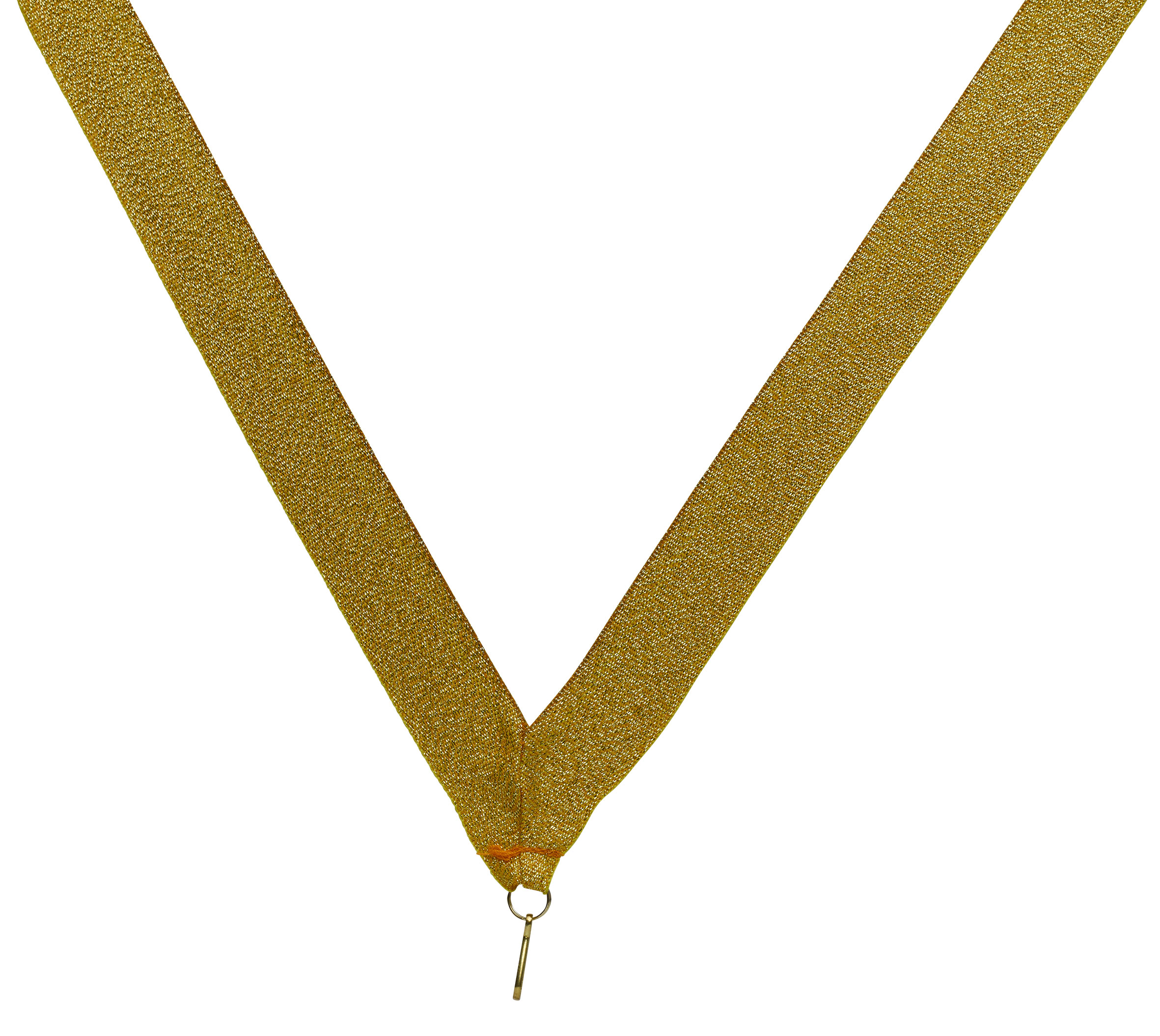 Medaillenband gold 22mm