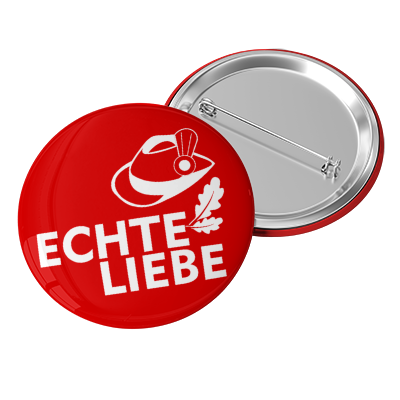 Button Echte Liebe