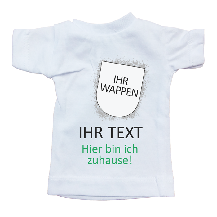 Flaschenshirt "Hier bin ich zuhause!"