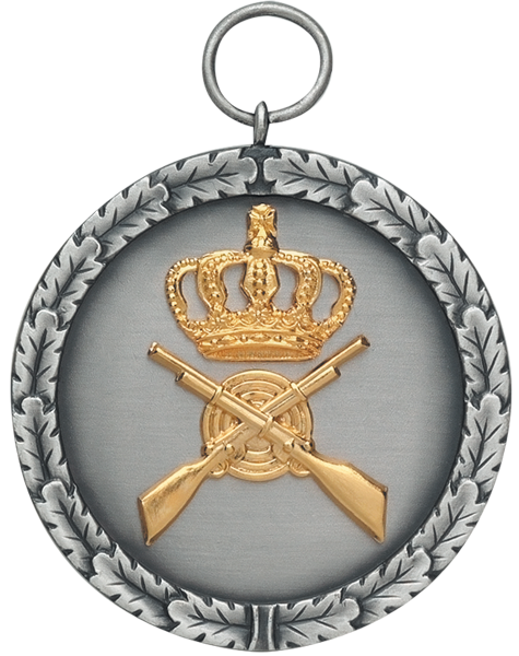 Königsmedaille altsilber