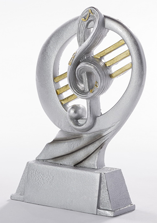 Resinfigur Musik - Höhe  170 mm