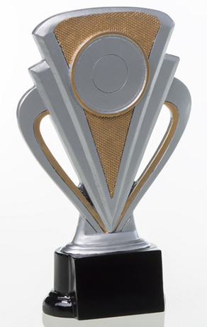 Resinfigur NEUTRAL Emblemständer / Höhe 160 mm