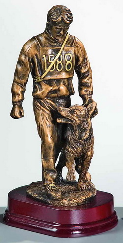 Resinfigur Hundeführer / Höhe 290 mm Resinfigur Hundeführer / Höhe 290 mm
