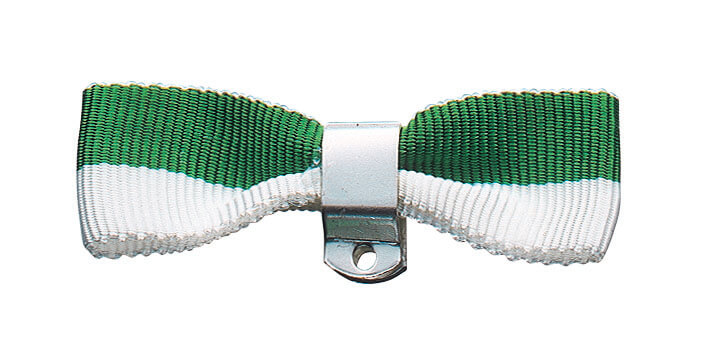 aufhaenger_deumer_24382 Bandschleife grün-weiß
