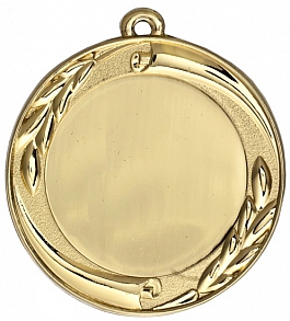 Zamak-Medaille Ø 70mm - gold Zamak-Medaille Ø 70mm - gold