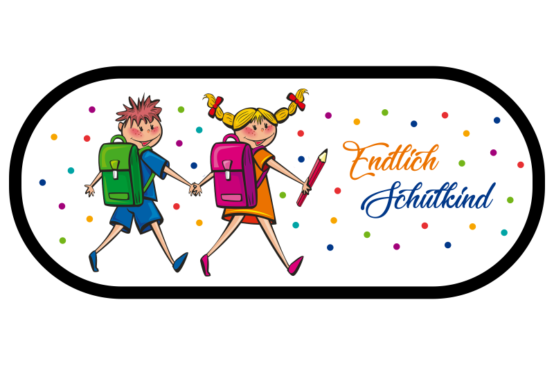 Stiftebox "Endlich Schulkind"