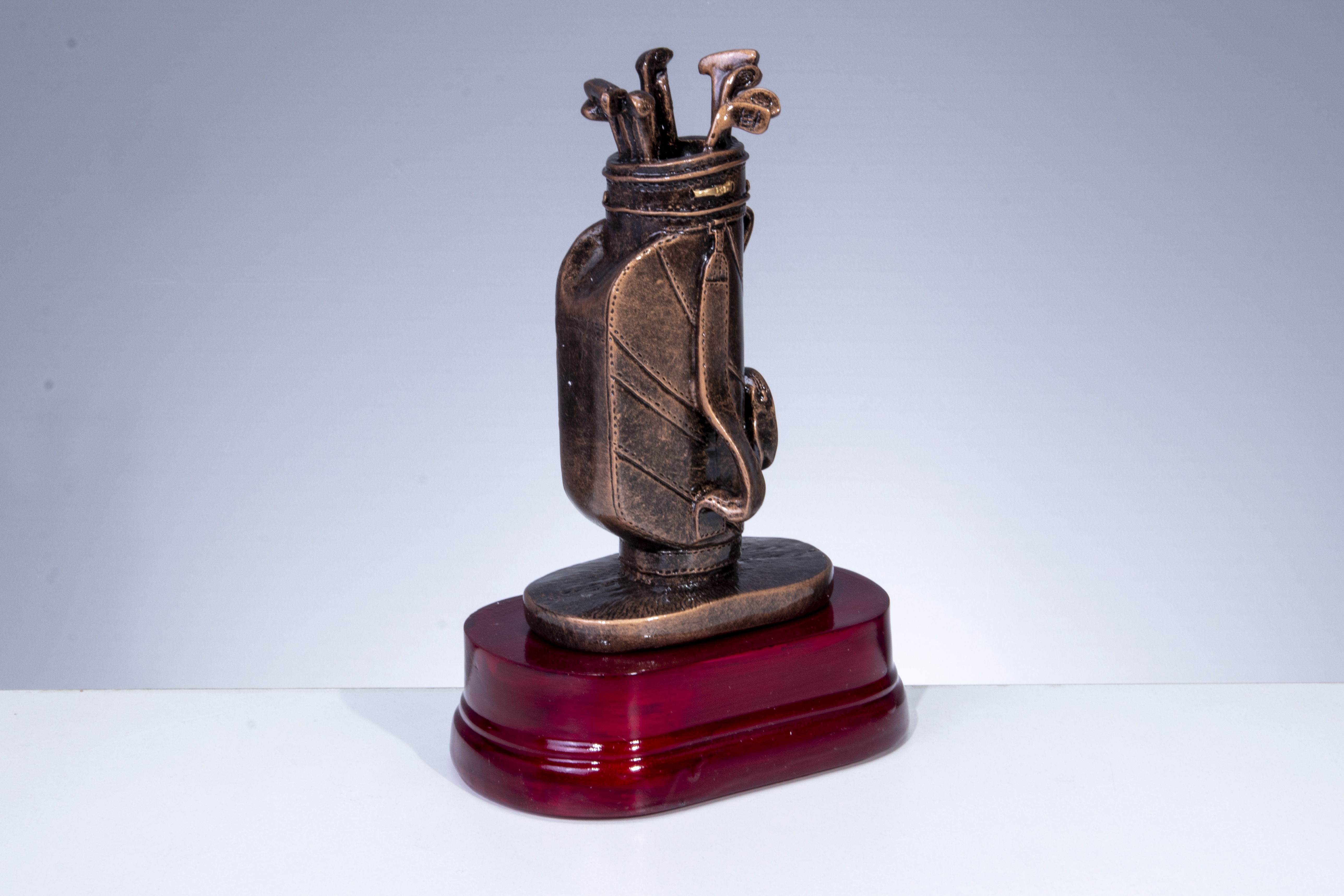 Resinfigur  - Golfbag / H 180 mm x B 130 mm Resinfigur  - Golfbag / H 180 mm x B 130 mm