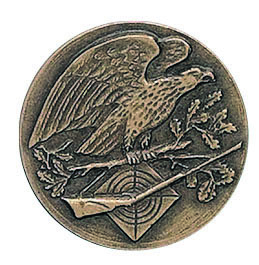 Schützenabzeichen versilbert Schützenabzeichen versilbert