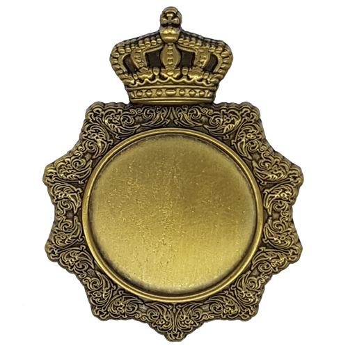 'Königsabzeichen Stern' - Expressabzeichen in Altgold