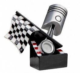 Resinfigur Motorsport / Höhe 150mm