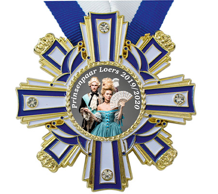 Karnevalsorden "Kreuz Blau/Weiß" Karnevalsorden "Kreuz Blau/Weiß"