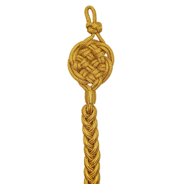 Schützenschnur 45cm,goldfarbig