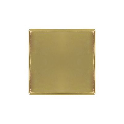 Metall Button eckig, gold incl. Emblem 20mm Metall Button eckig, gold incl. Emblem 20mm