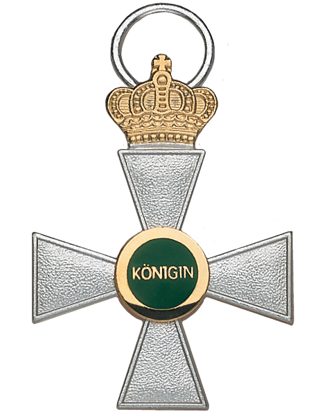 Königinnenorden versilbert Königinnenorden versilbert