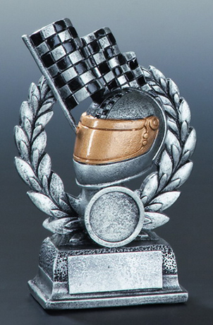 Resinfigur Motorsport / Höhe 152 mm