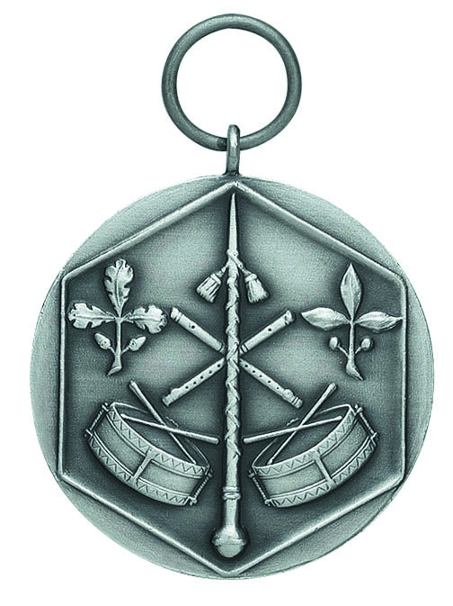 Medaille Spielmannszug versilbert