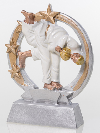 Resinfigur Judo - Höhe 125 mm